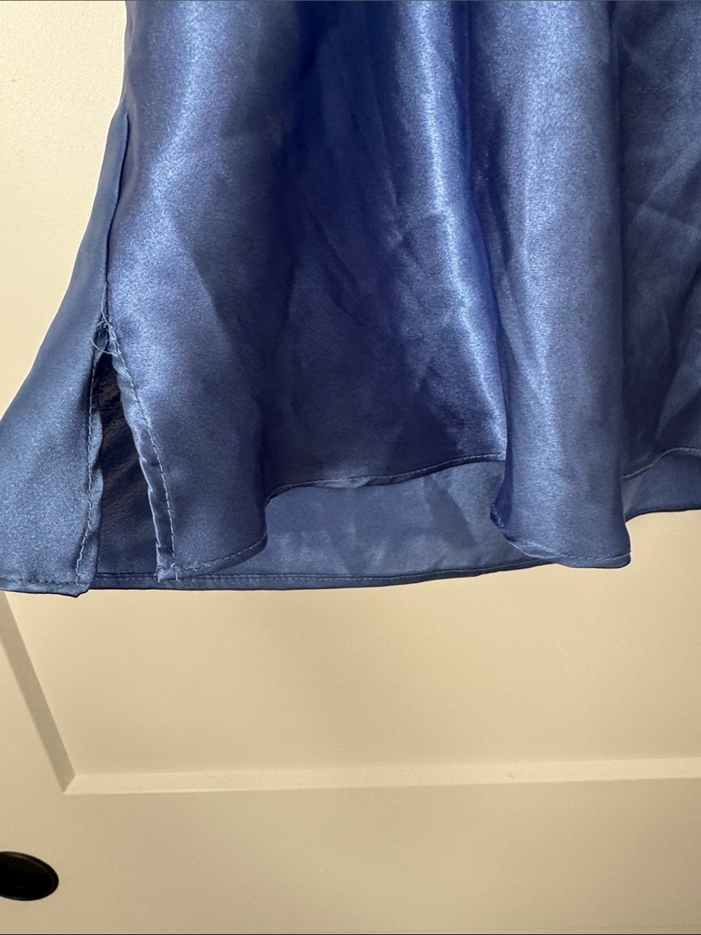Gorgeous Blue Lace Trim Camisole - Picture 4 of 10